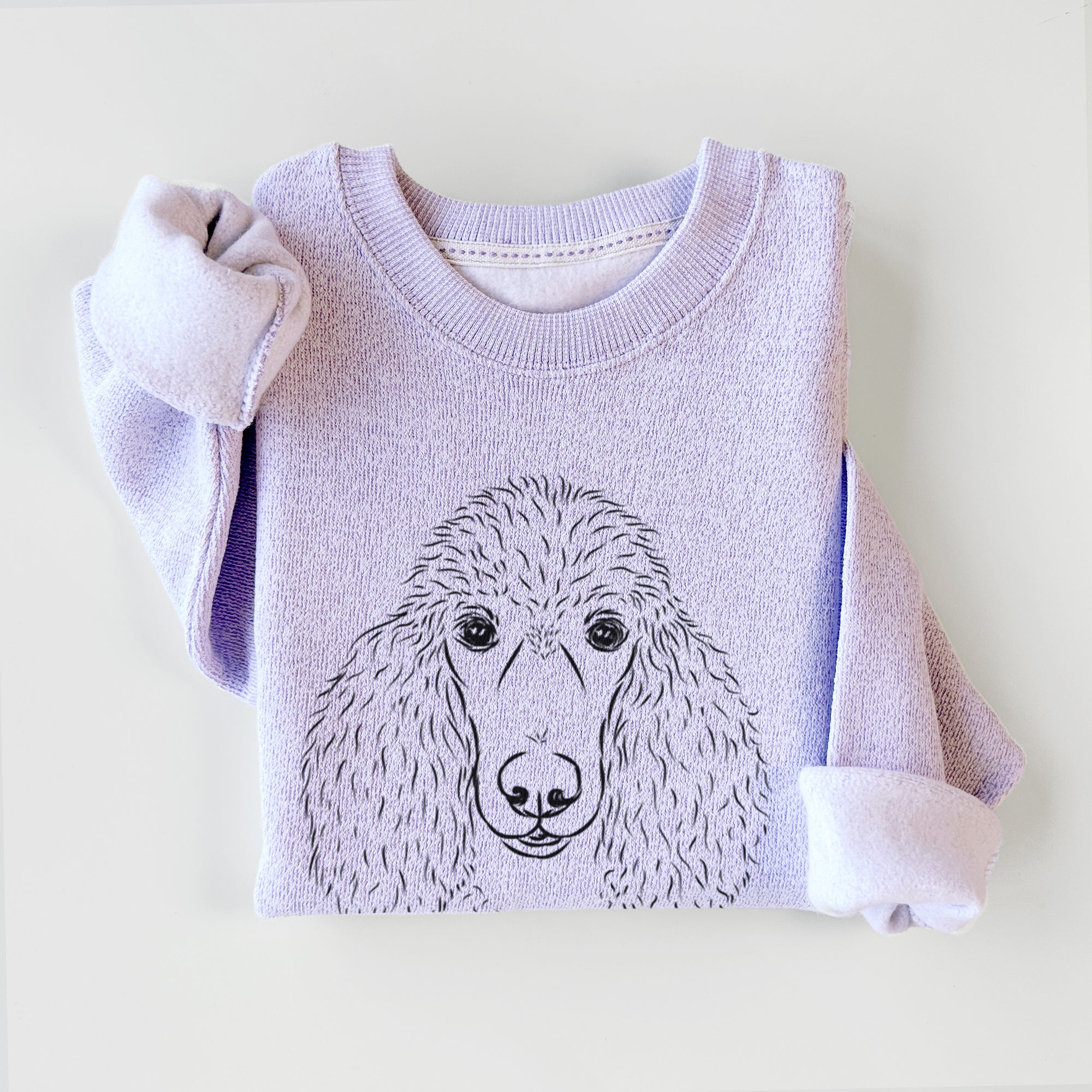 Giovanni the Poodle - Knit Sweatshirt