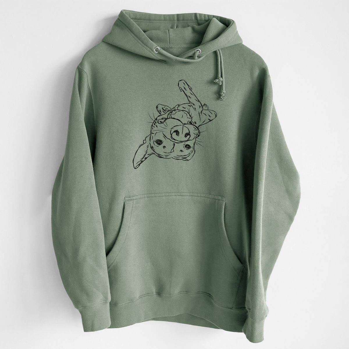 Goose the Mixed Breed- Heavyweight Fleece Hoodie