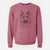 Bare Grace the German Shepherd - Unisex Pigment Dyed Crew Sweatshirt