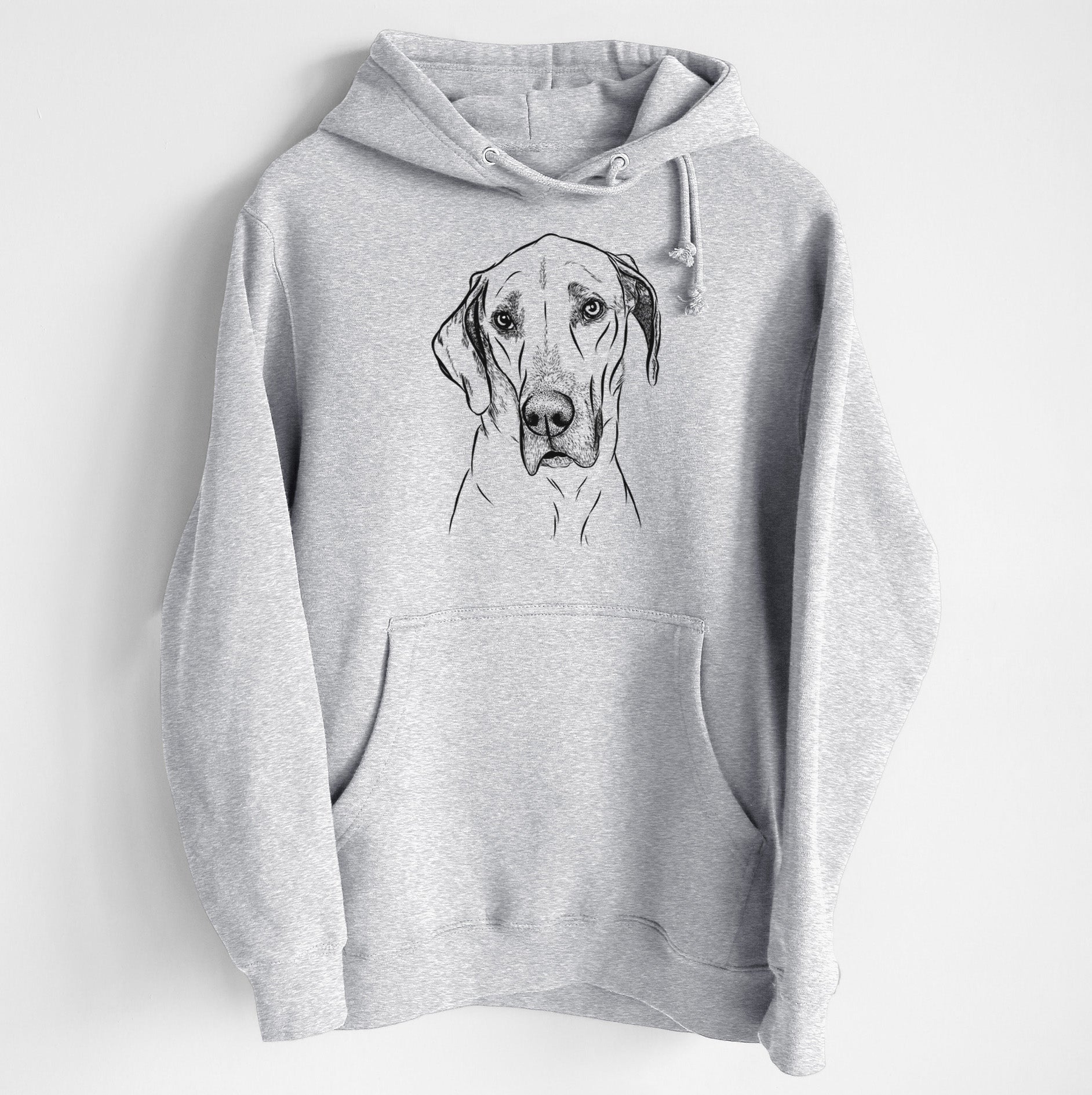 Gracie the Great Dane- Heavyweight Fleece Hoodie