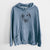 Bare Gracie the Great Dane - Unisex Pigment Dyed Hoodie