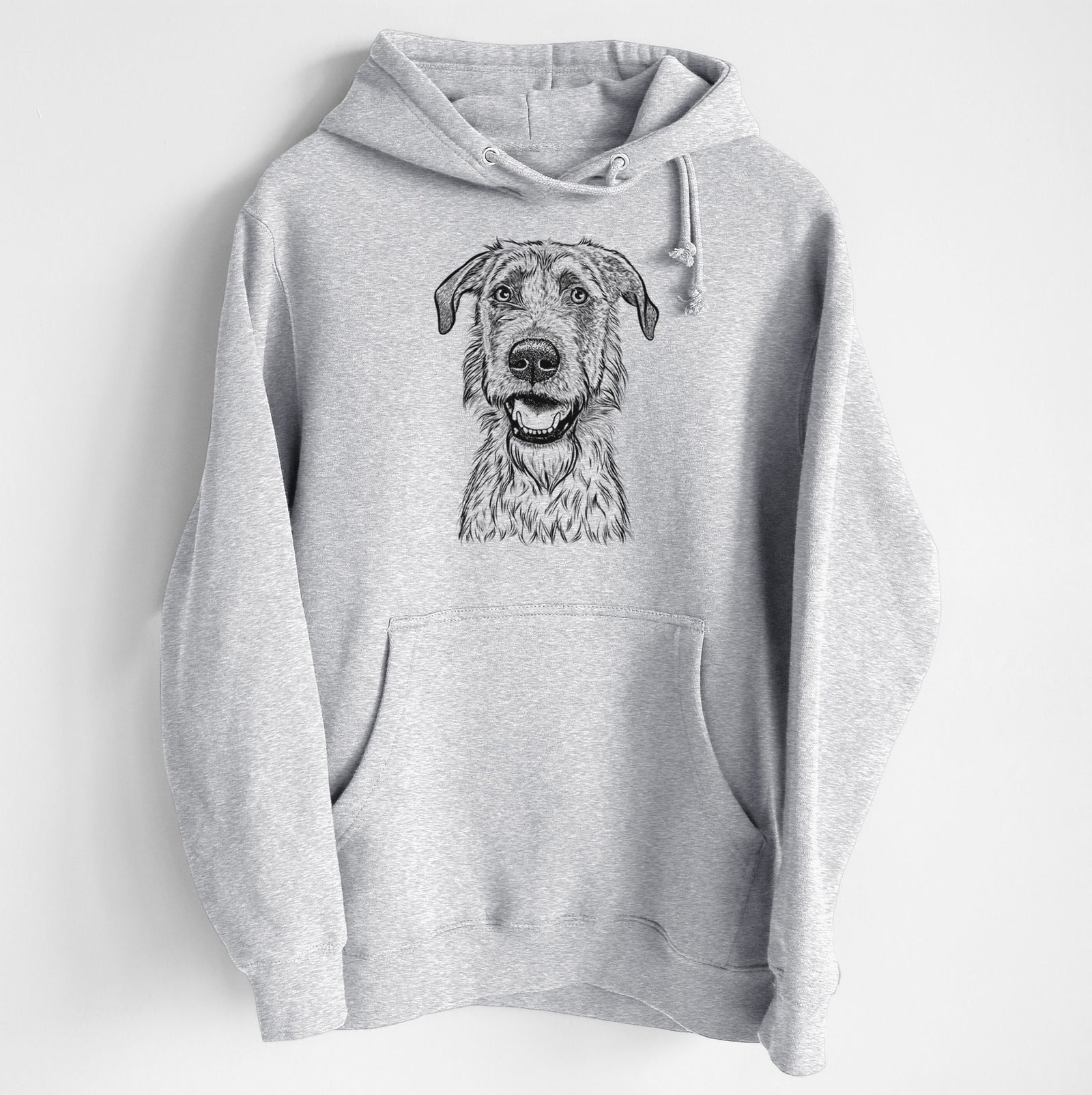 Griffin the Irish Wolfhound- Heavyweight Fleece Hoodie