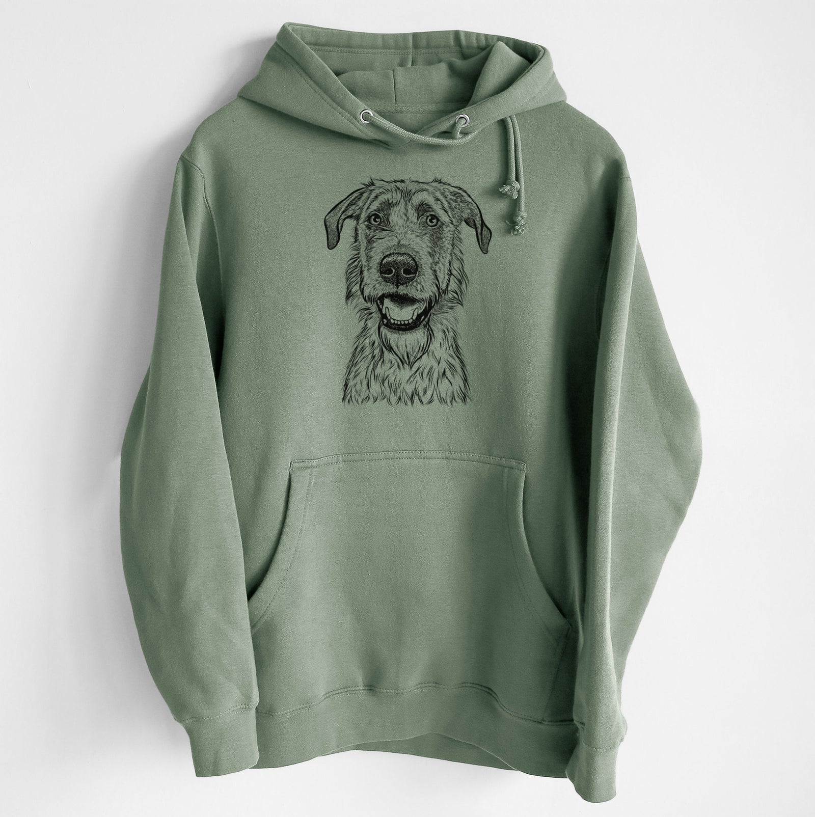 Griffin the Irish Wolfhound- Heavyweight Fleece Hoodie