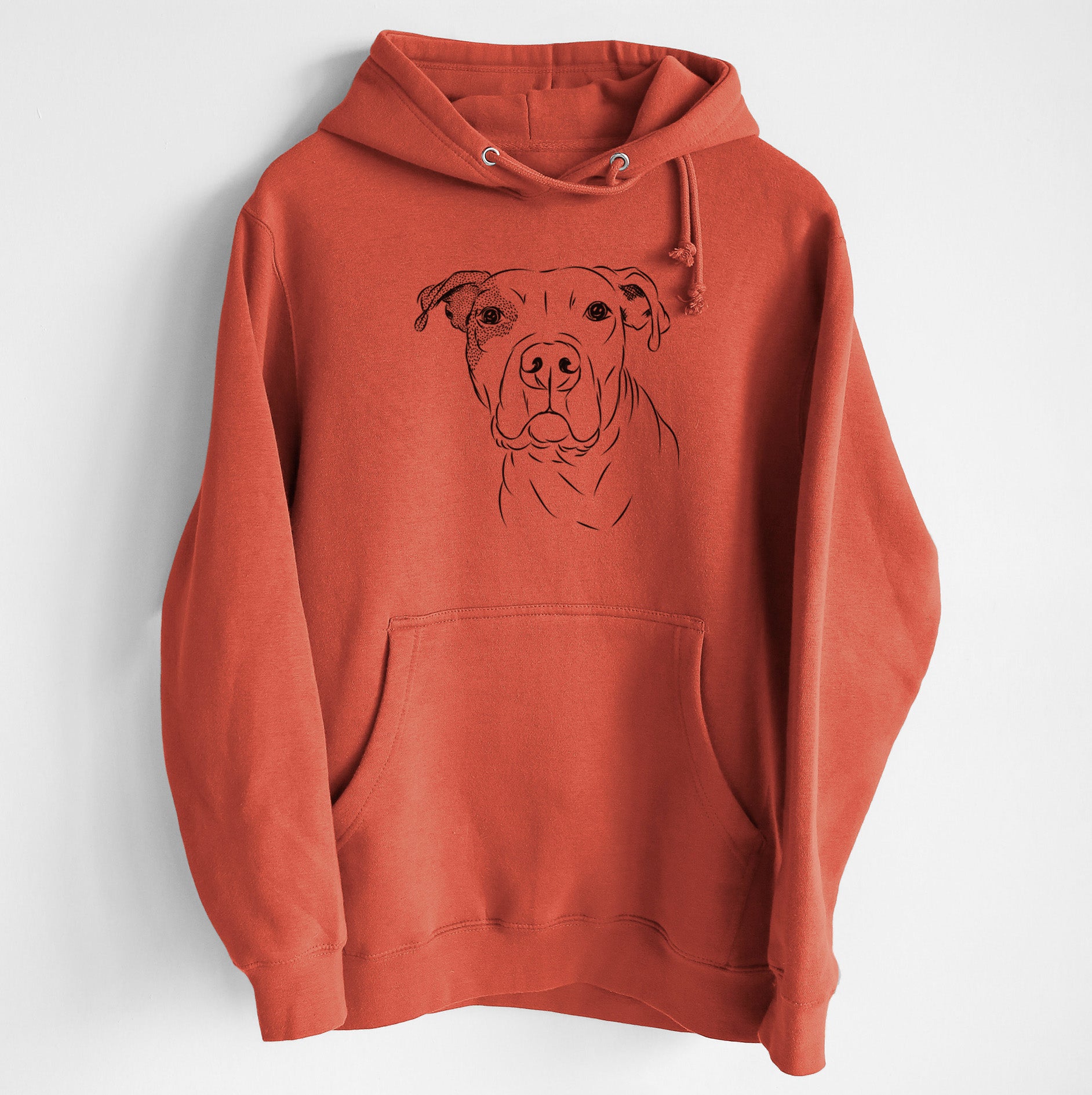Gummy the Pitbull- Heavyweight Fleece Hoodie