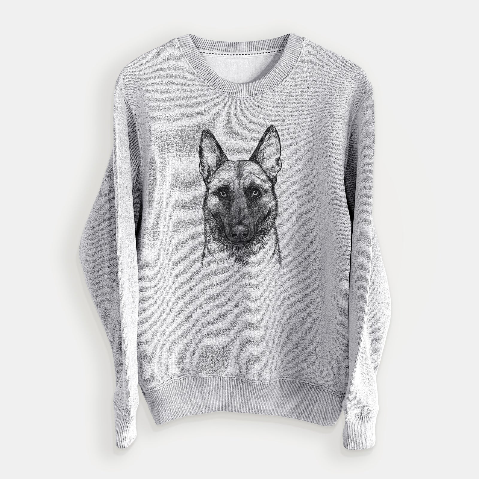 Gunther the Belgian Malinois - Knit Sweatshirt