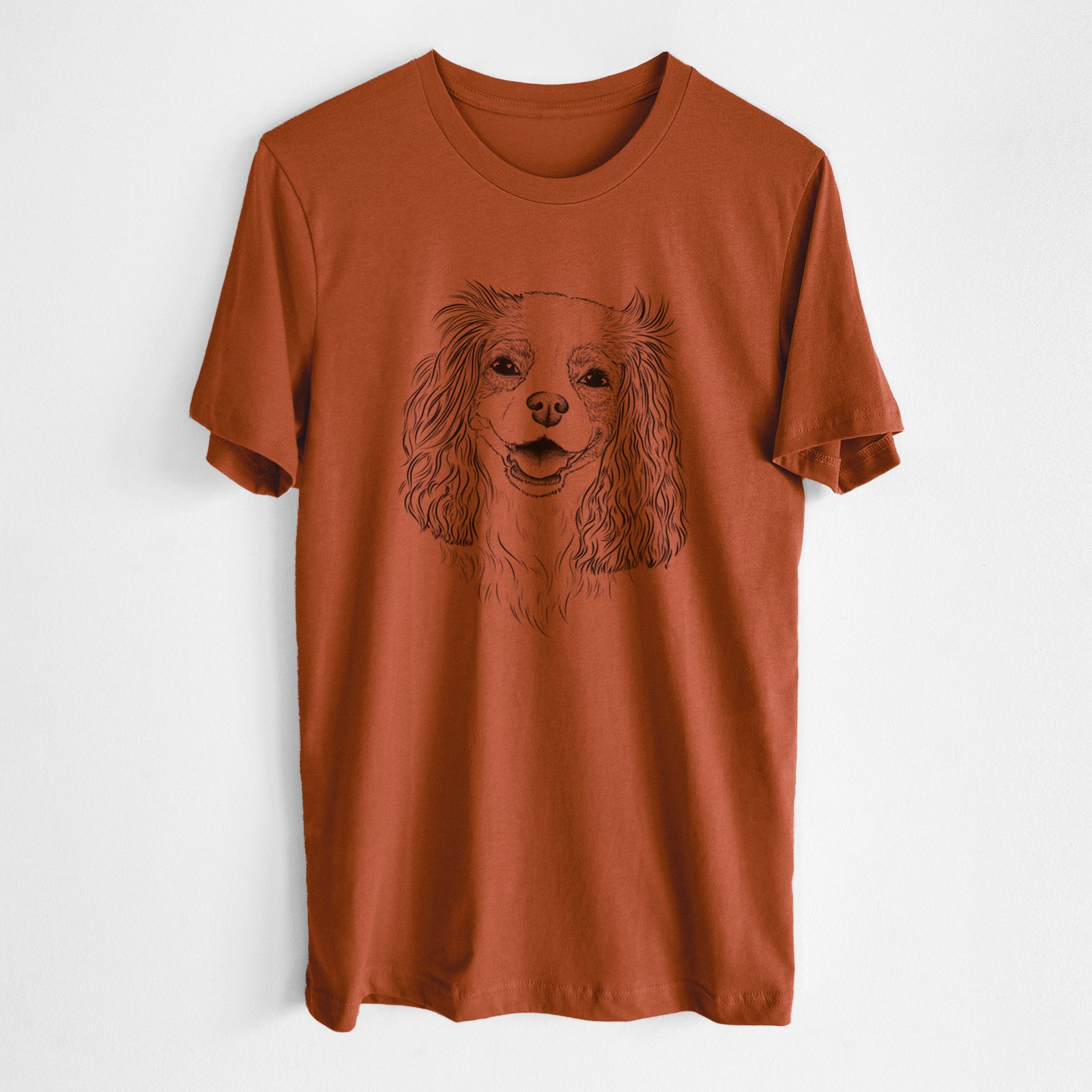 Bare Halley Comet the Cavalier King Charles Spaniel - Unisex Crewneck