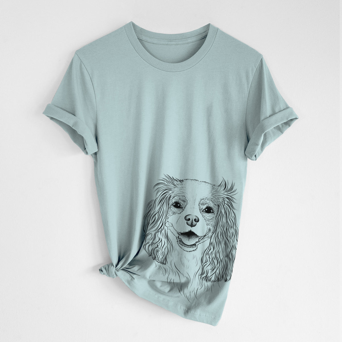 Bare Halley Comet the Cavalier King Charles Spaniel - Unisex Crewneck