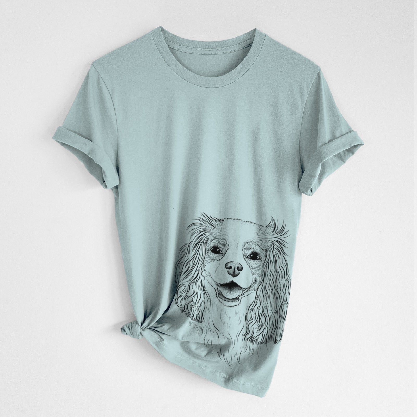 Bare Halley Comet the Cavalier King Charles Spaniel - Unisex Crewneck