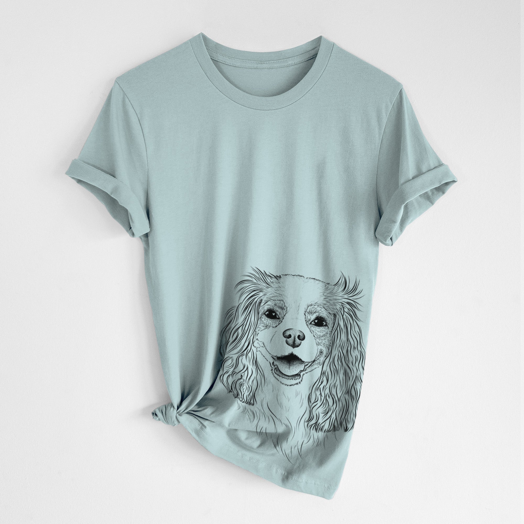 Bare Halley Comet the Cavalier King Charles Spaniel - Unisex Crewneck