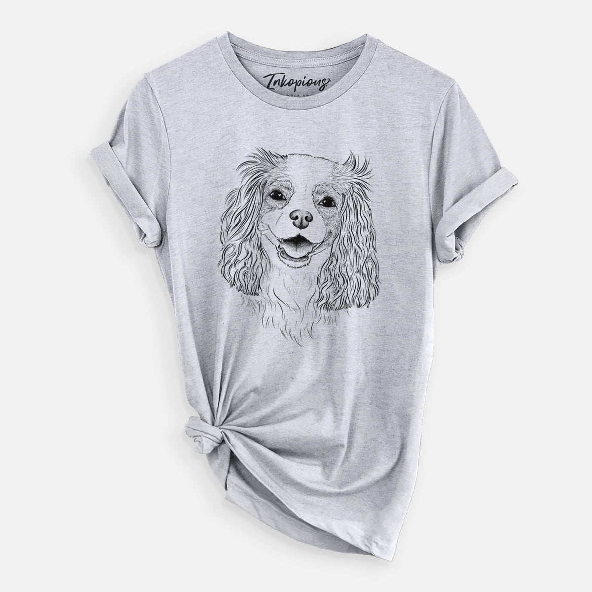 Bare Halley Comet the Cavalier King Charles Spaniel - Unisex Crewneck