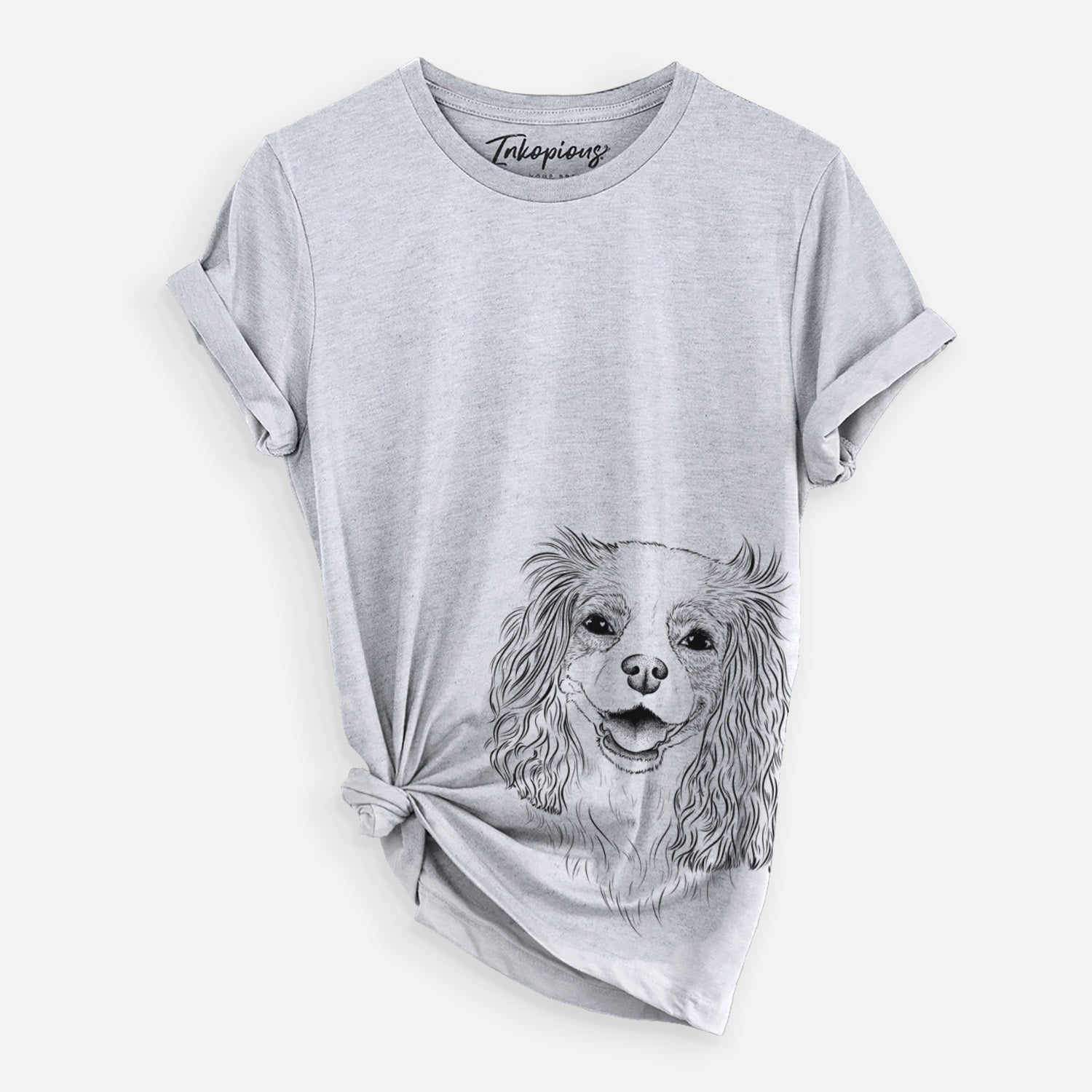 Bare Halley Comet the Cavalier King Charles Spaniel - Unisex Crewneck