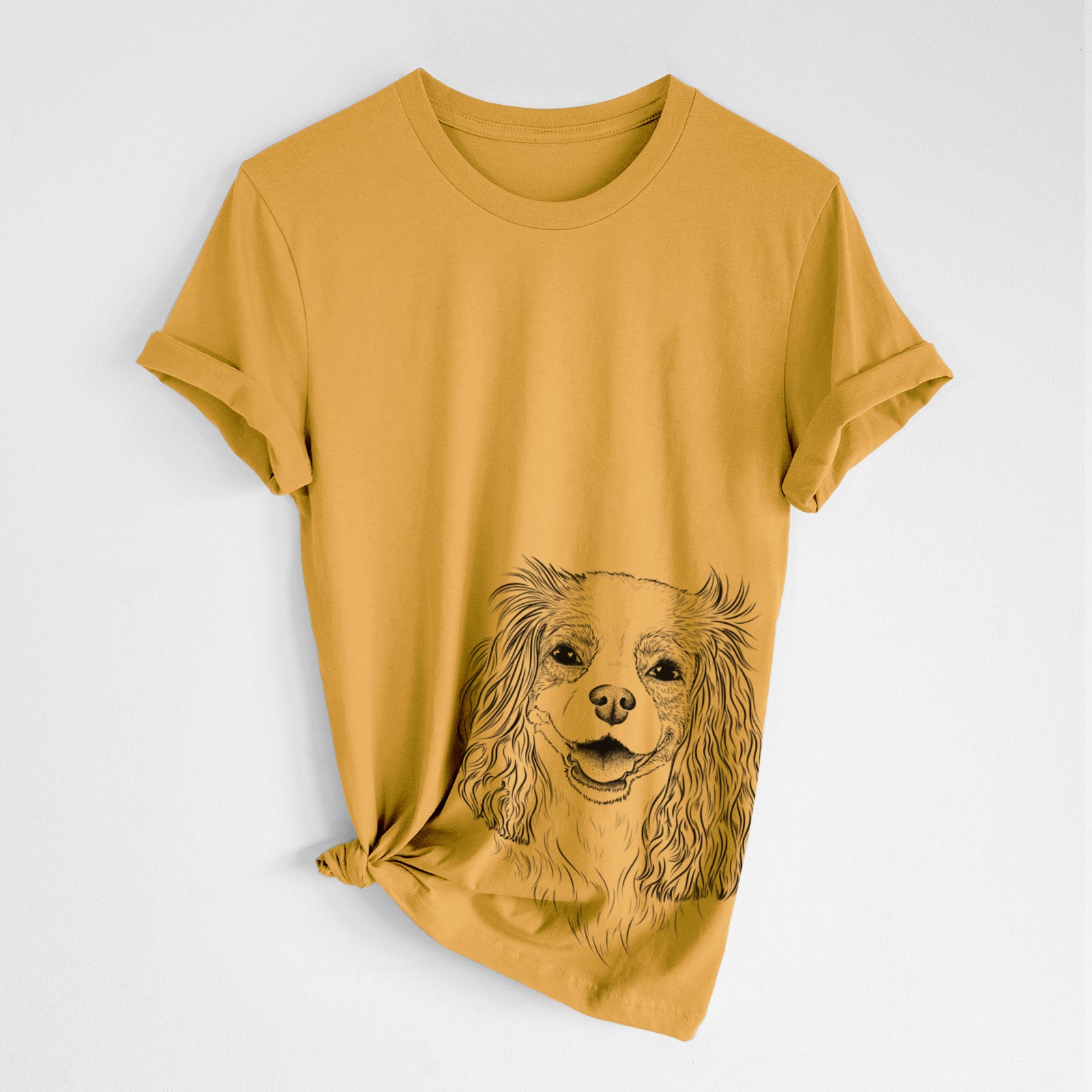 Bare Halley Comet the Cavalier King Charles Spaniel - Unisex Crewneck