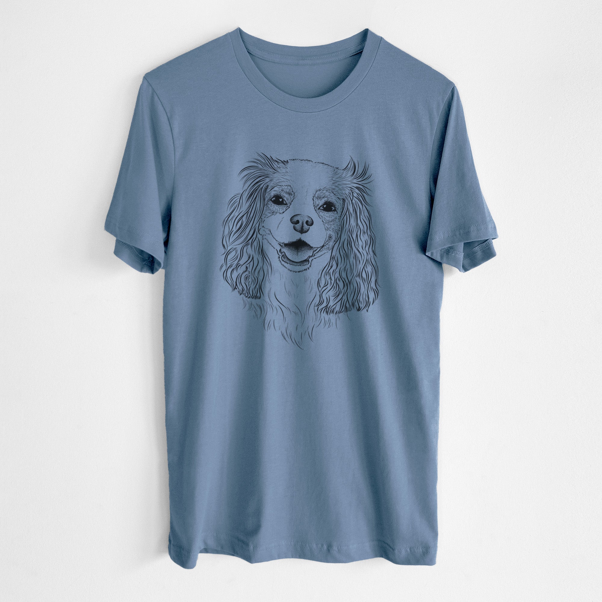 Bare Halley Comet the Cavalier King Charles Spaniel - Unisex Crewneck