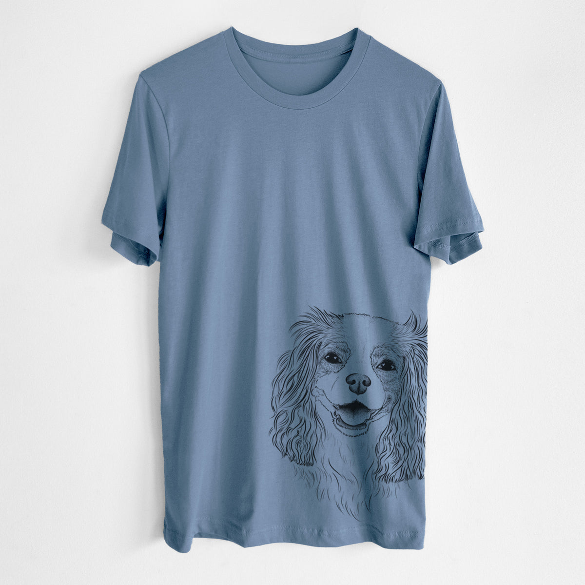 Bare Halley Comet the Cavalier King Charles Spaniel - Unisex Crewneck
