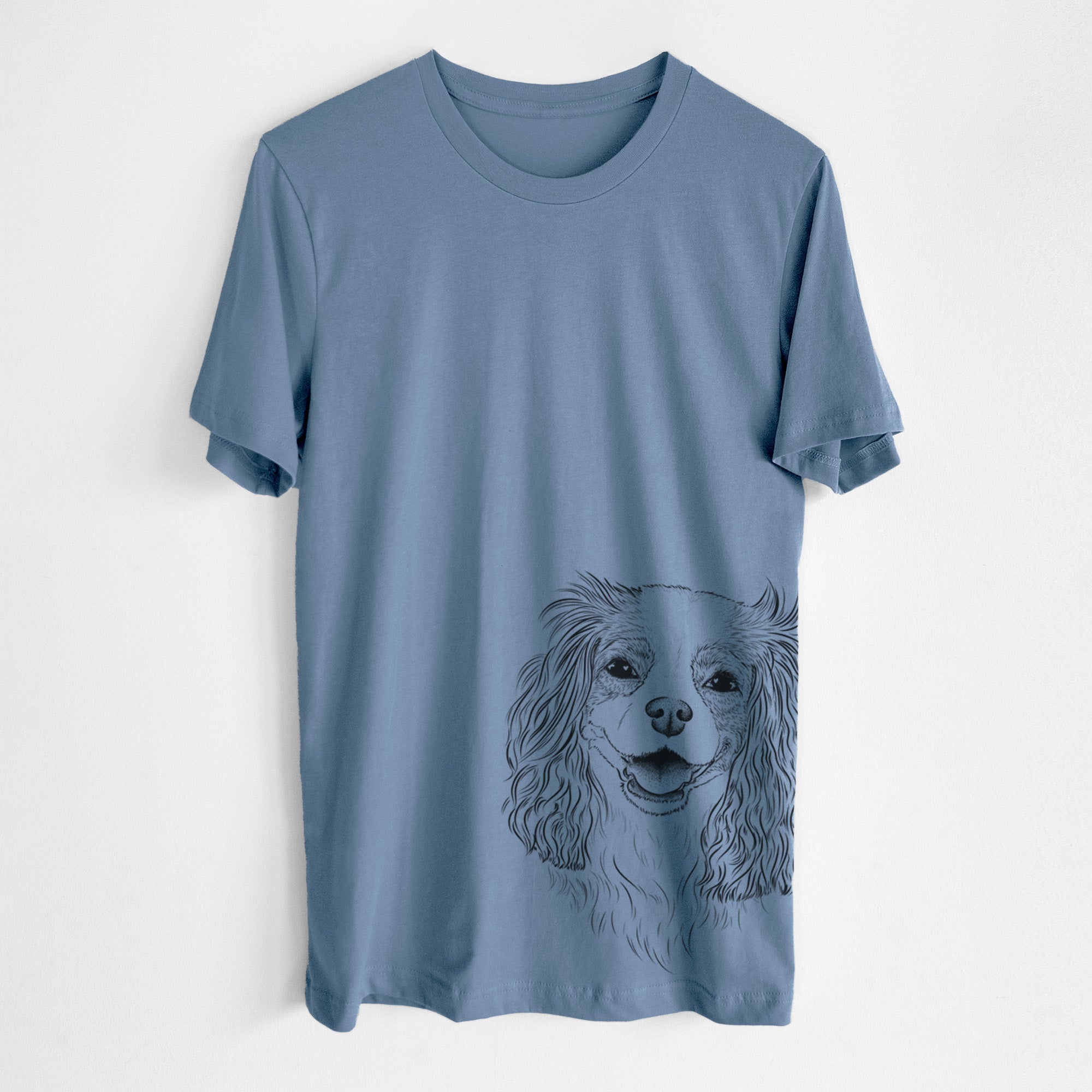 Bare Halley Comet the Cavalier King Charles Spaniel - Unisex Crewneck