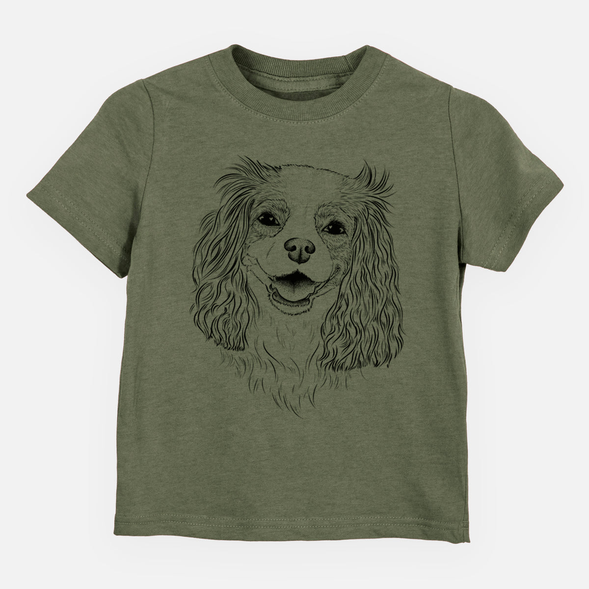 Bare Halley Comet the Cavalier King Charles Spaniel - Kids/Youth/Toddler Shirt