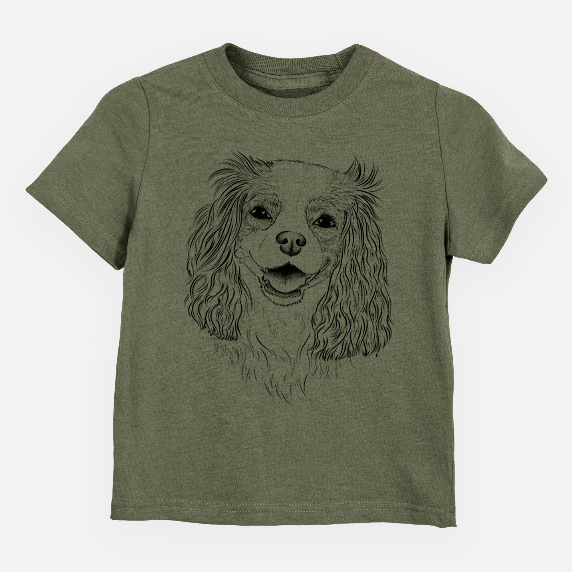 Bare Halley Comet the Cavalier King Charles Spaniel - Kids/Youth/Toddler Shirt