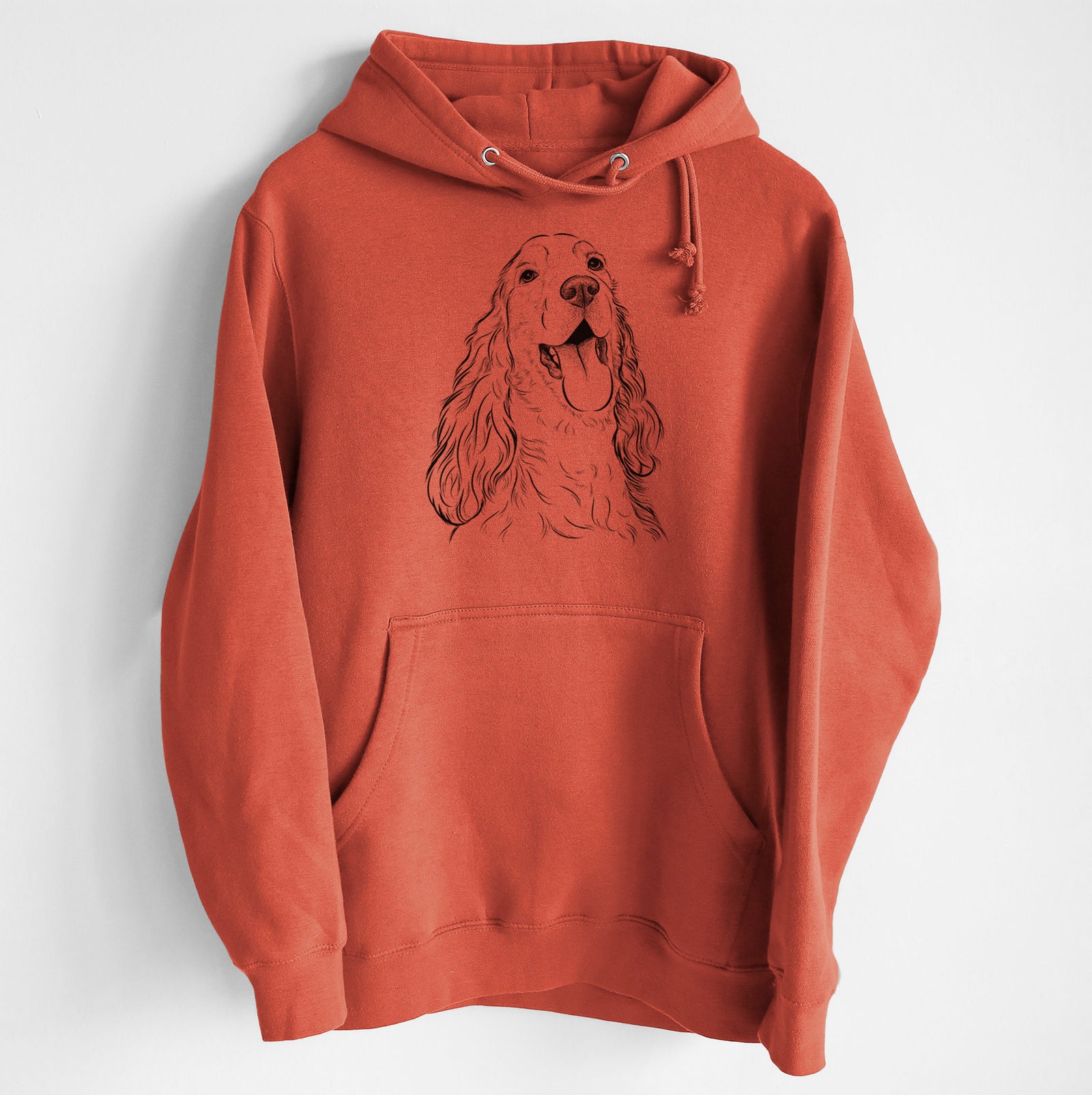 Happy Henry the English Cocker Spaniel- Heavyweight Fleece Hoodie