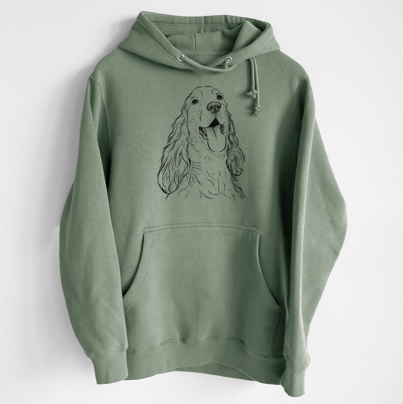 Happy Henry the English Cocker Spaniel- Heavyweight Fleece Hoodie