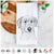 Harry the Mixed Breed Puppy Tea Towel