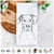 Harvey the Great Dane Tea Towel