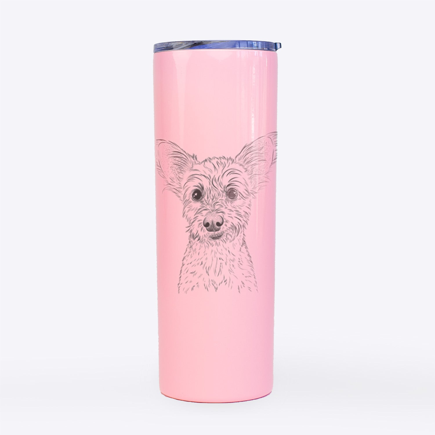 Heidi the Schnauzer Mix - 20oz Skinny Tumbler