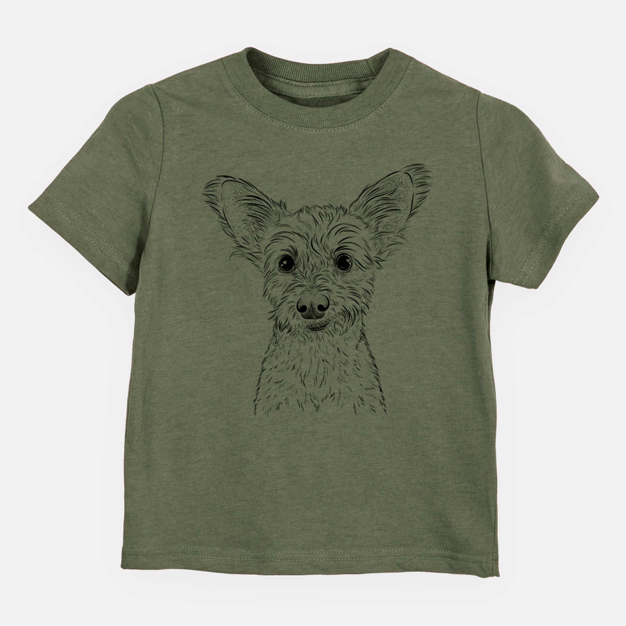 Bare Heidi the Schnauzer Mix - Kids/Youth/Toddler Shirt