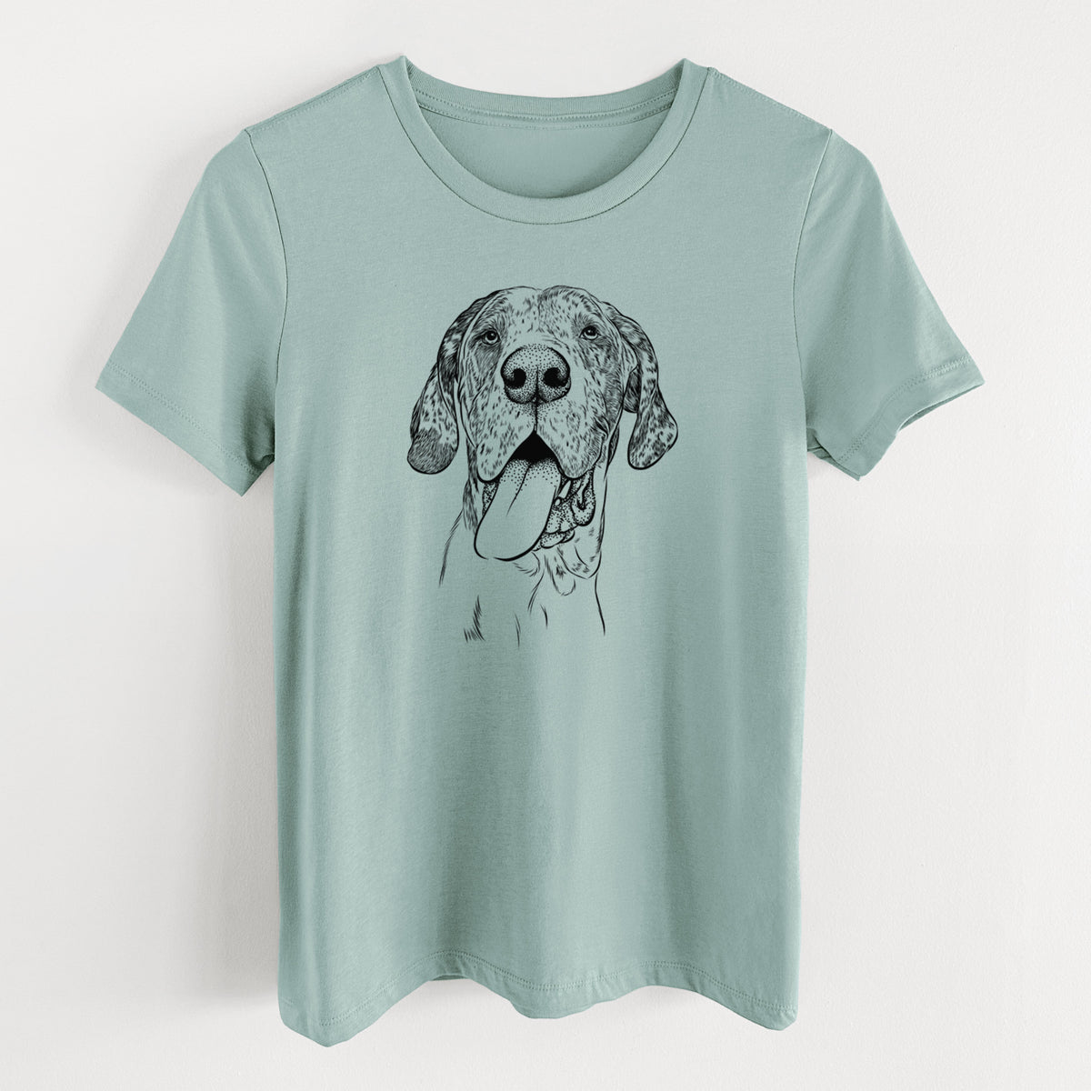 Bare Hennessey the Great Dane - Women's Lightweight Relaxed Fit 100% Cotton Crewneck