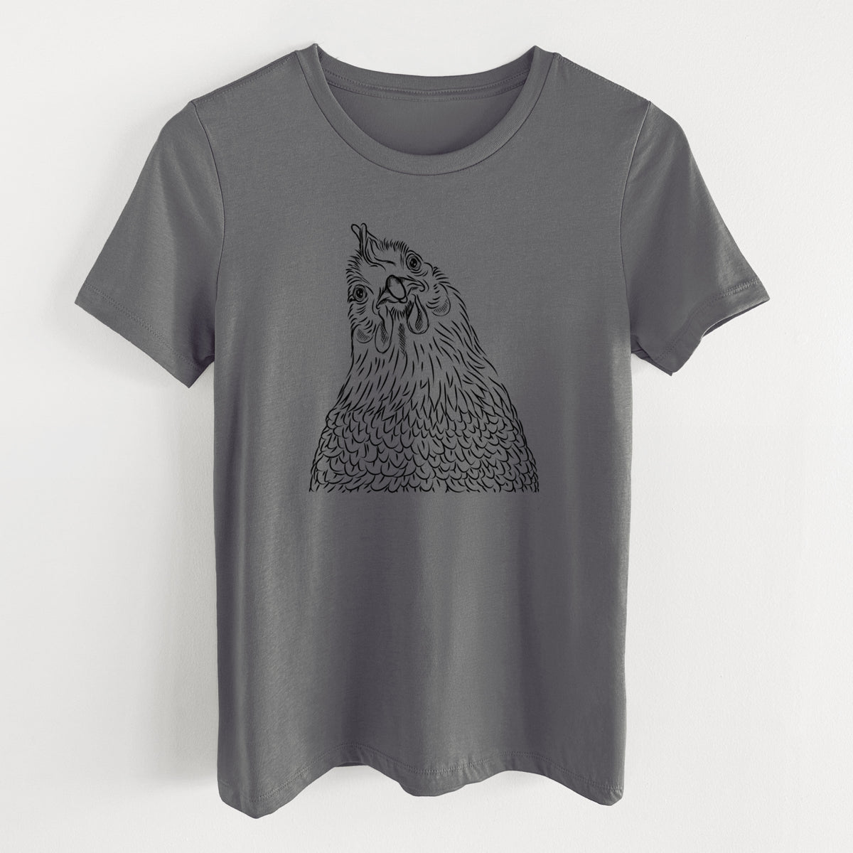 Bare Henrietta the Chicken - Women's Lightweight Relaxed Fit 100% Cotton Crewneck