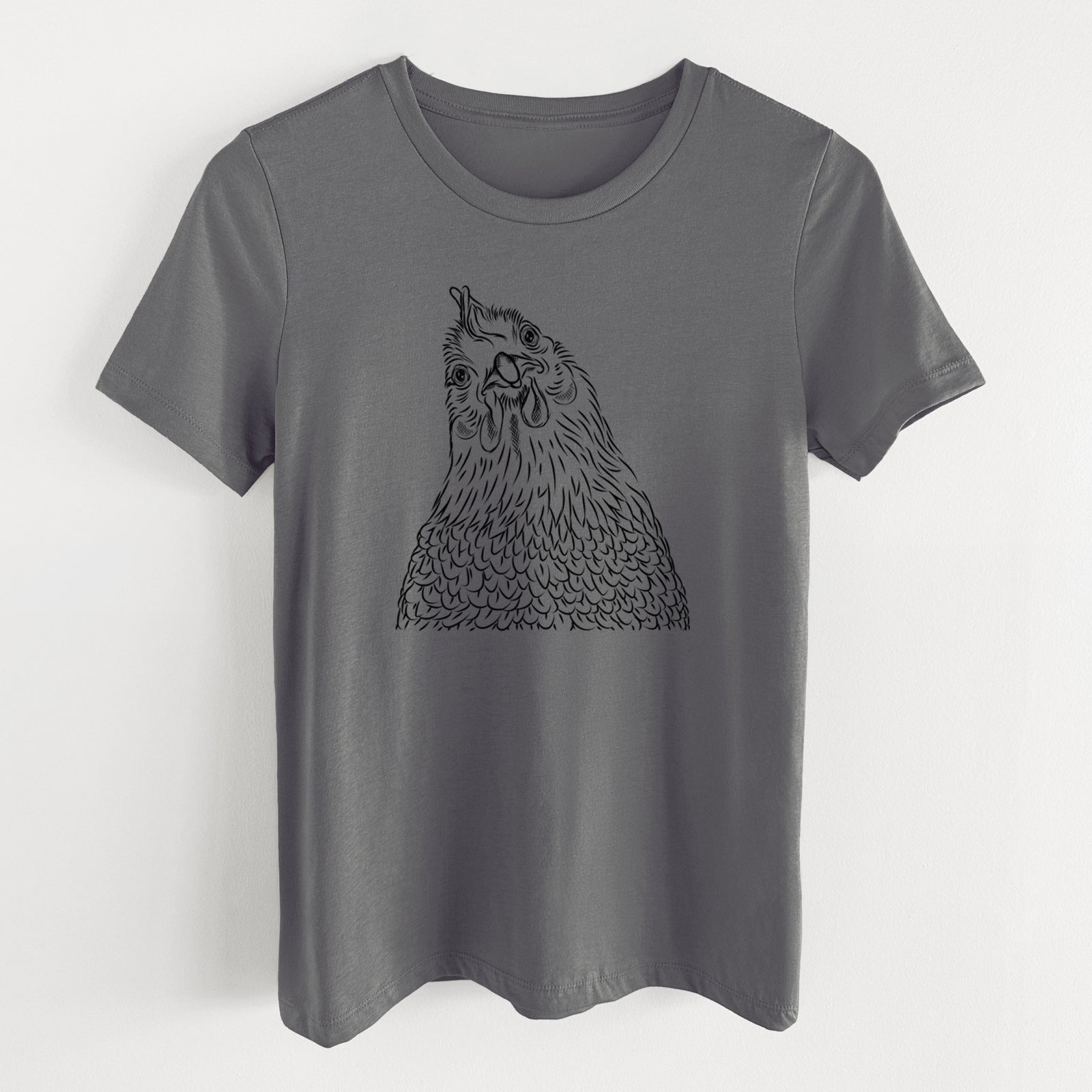 Bare Henrietta the Chicken - Women's Lightweight Relaxed Fit 100% Cotton Crewneck