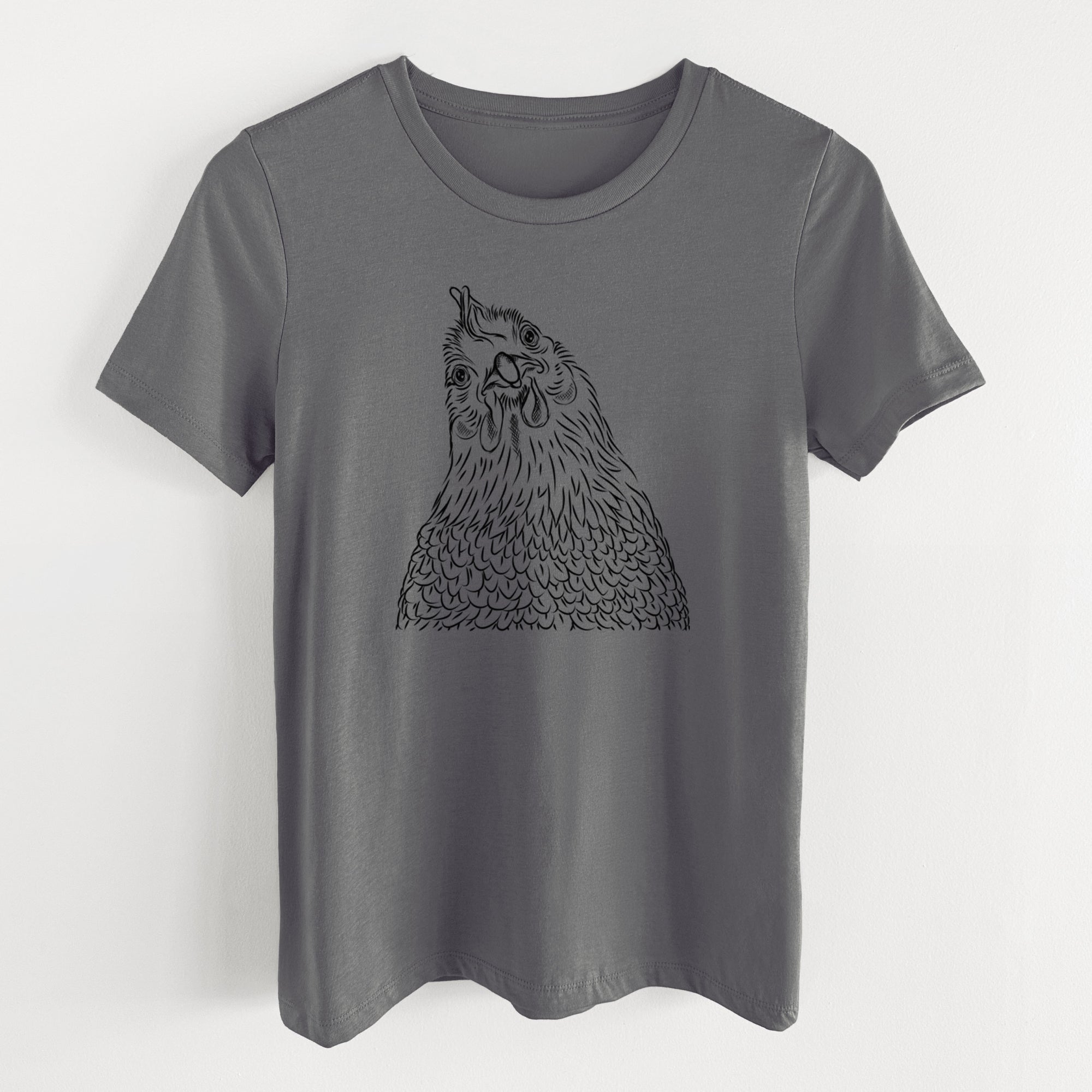 Bare Henrietta the Chicken - Women's Lightweight Relaxed Fit 100% Cotton Crewneck