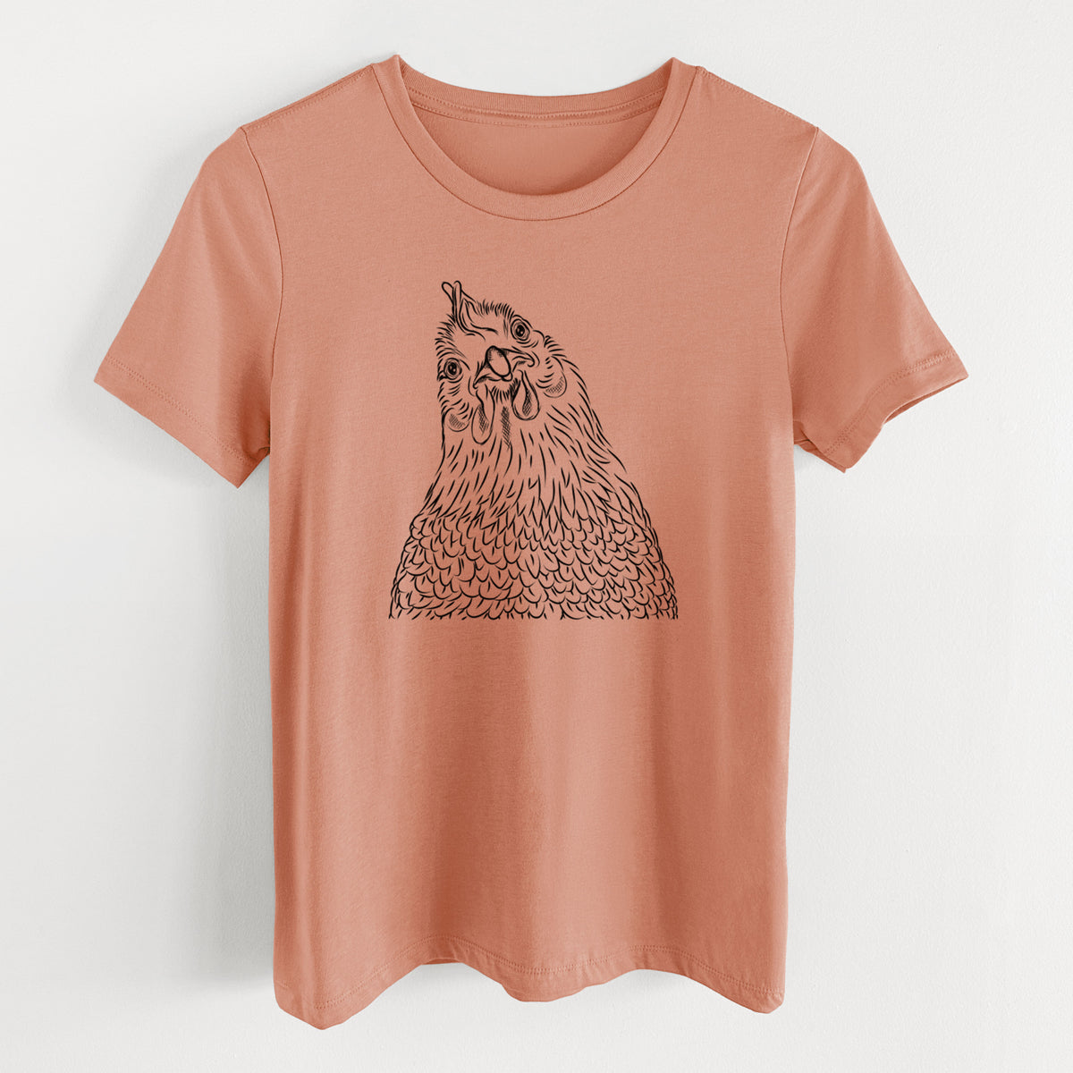 Bare Henrietta the Chicken - Women's Lightweight Relaxed Fit 100% Cotton Crewneck