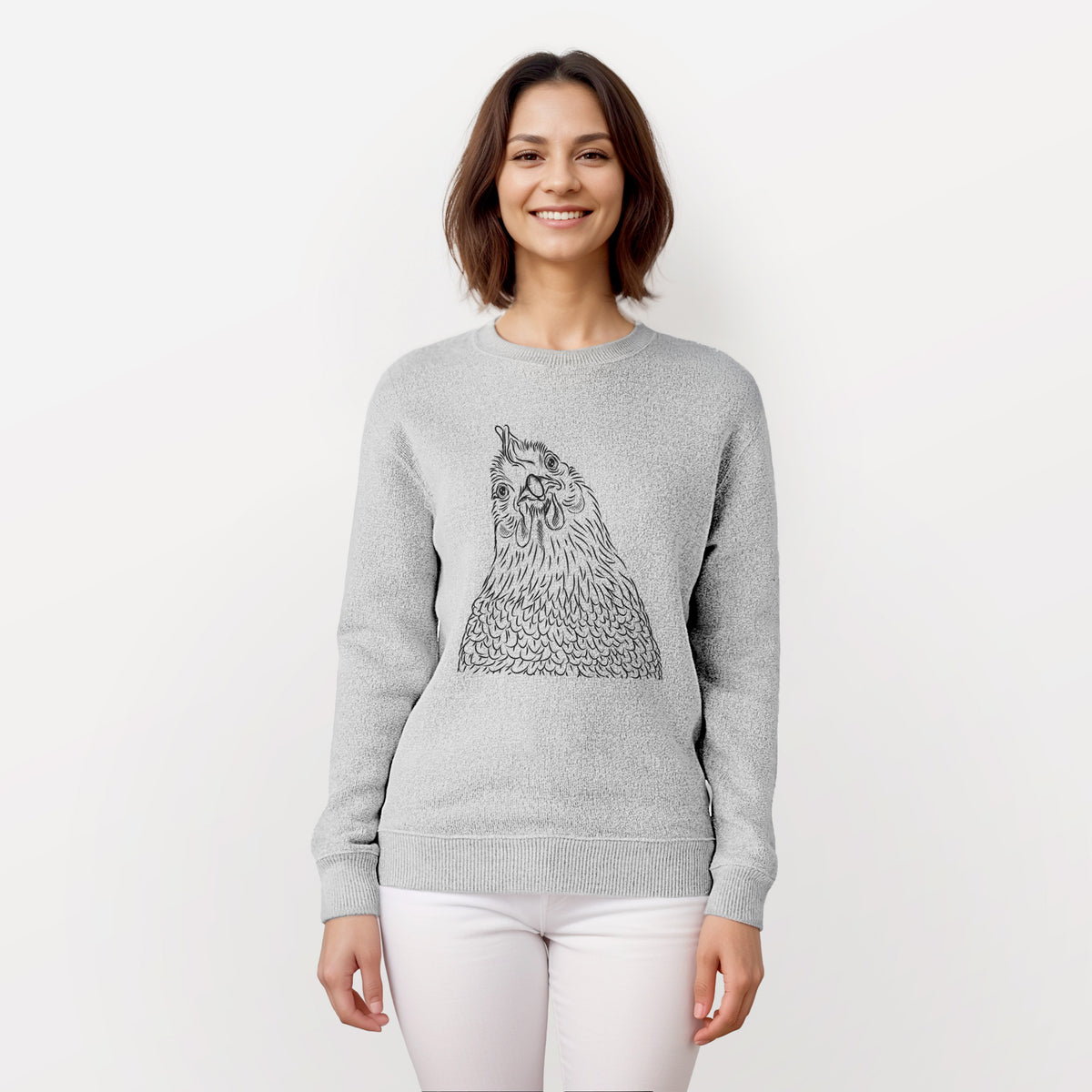 Henrietta the Chicken - Knit Sweatshirt