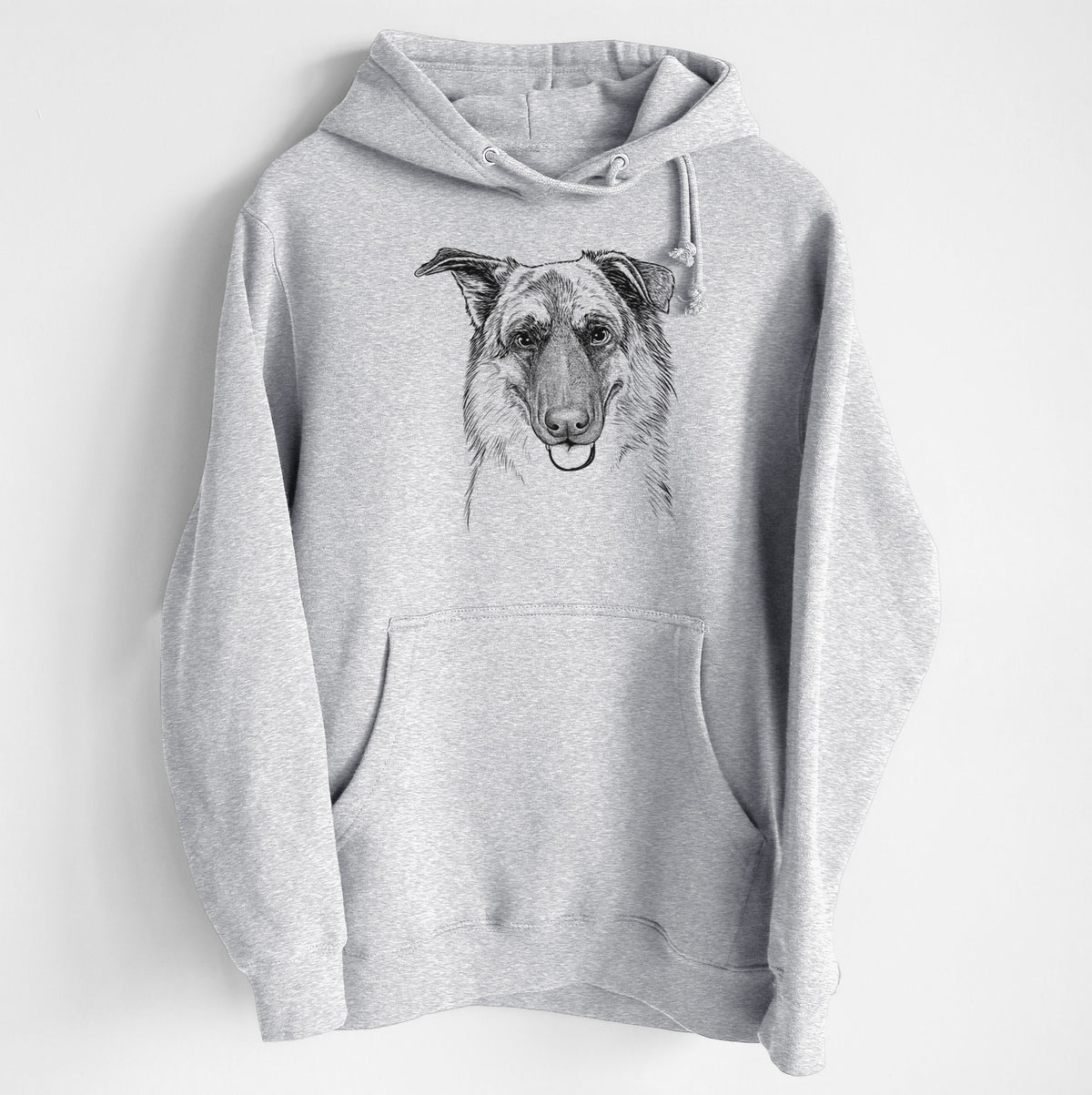 Henry the German Shepherd- Heavyweight Fleece Hoodie