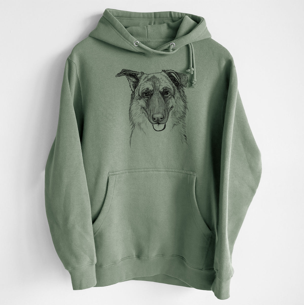 Henry the German Shepherd- Heavyweight Fleece Hoodie