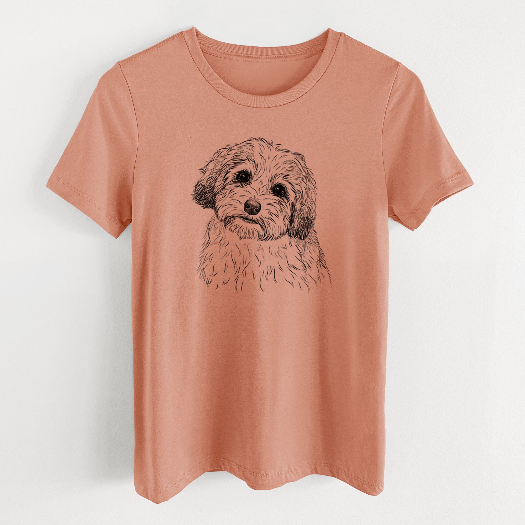 Bare Henry the Havanese - Women's Lightweight Relaxed Fit 100% Cotton Crewneck