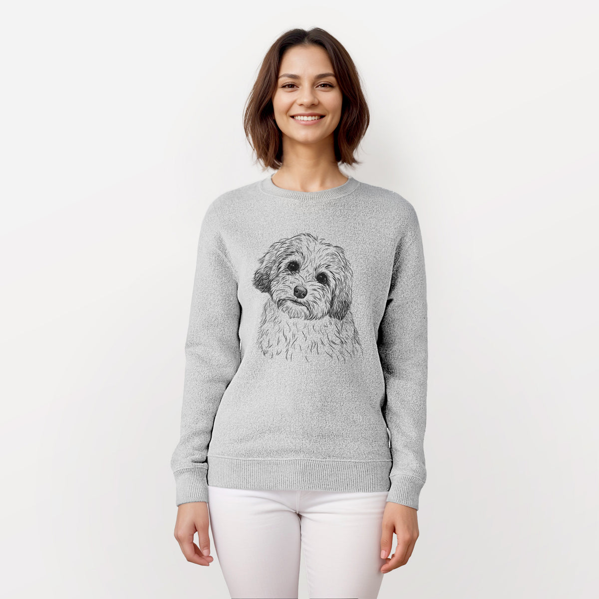 Henry the Havanese - Knit Sweatshirt