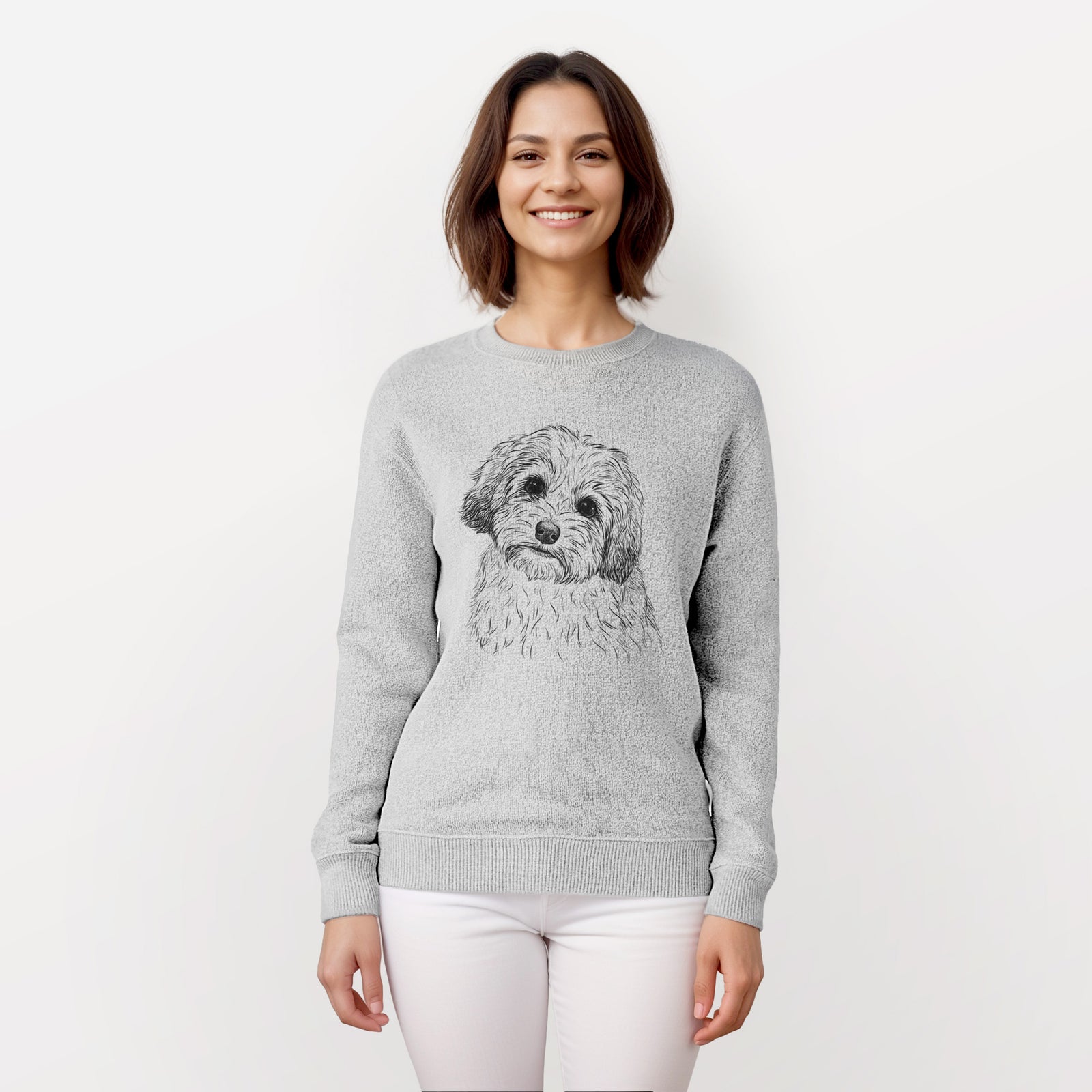 Henry the Havanese - Knit Sweatshirt