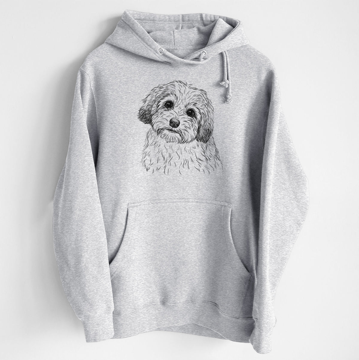 Henry the Havanese- Heavyweight Fleece Hoodie