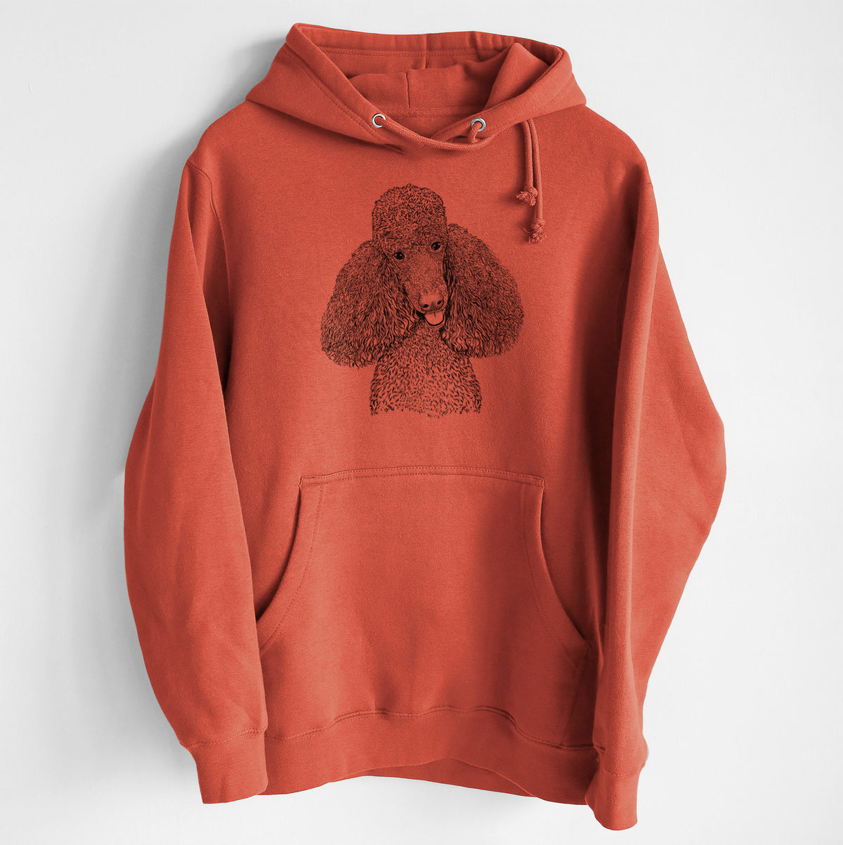 Henry the Standard Poodle- Heavyweight Fleece Hoodie