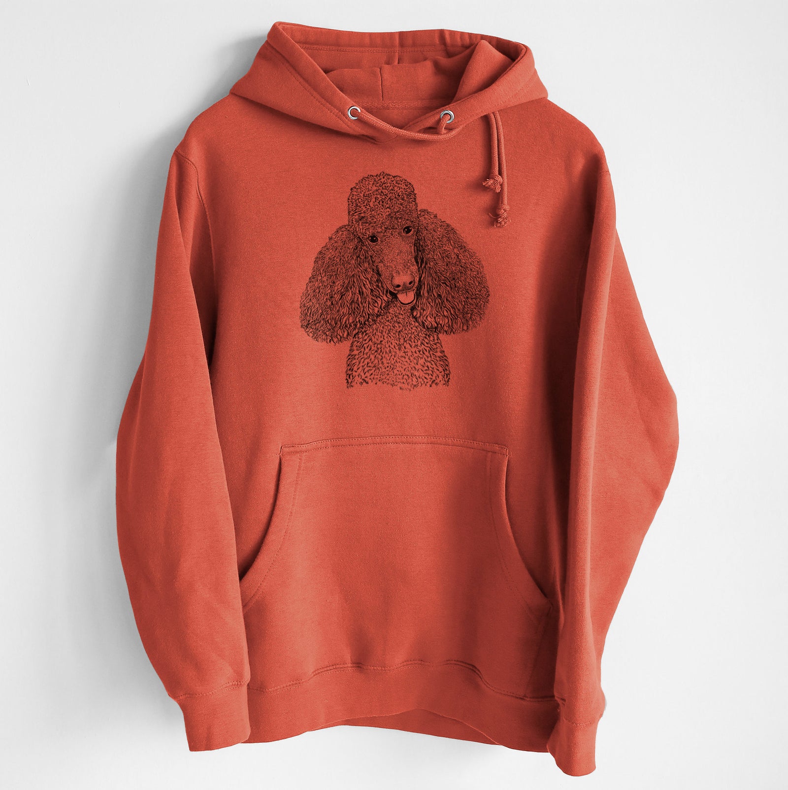 Henry the Standard Poodle- Heavyweight Fleece Hoodie
