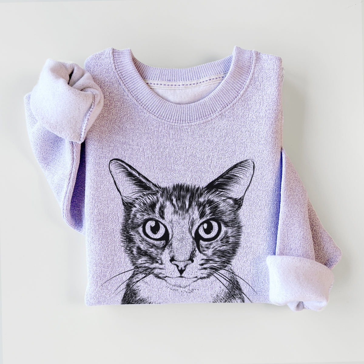 Hobbes the Tabby Cat - Knit Sweatshirt
