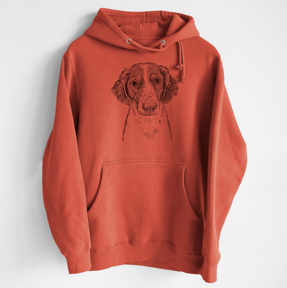 Holly the Brittany Spaniel- Heavyweight Fleece Hoodie