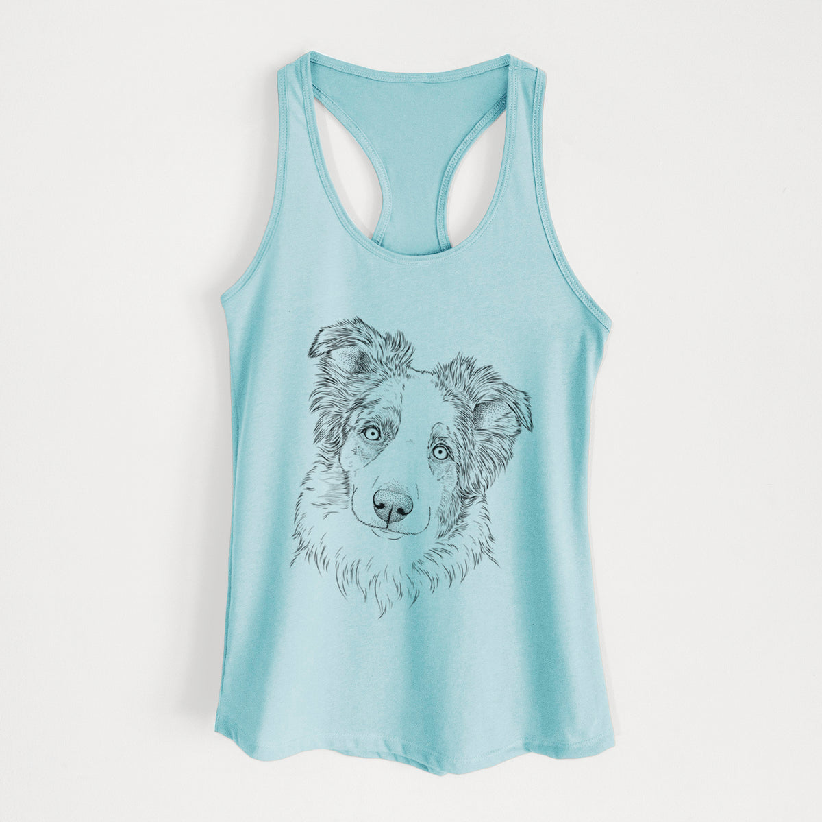 HoneyBee the Miniature Australian Shepherd - Women's Racerback Tanktop