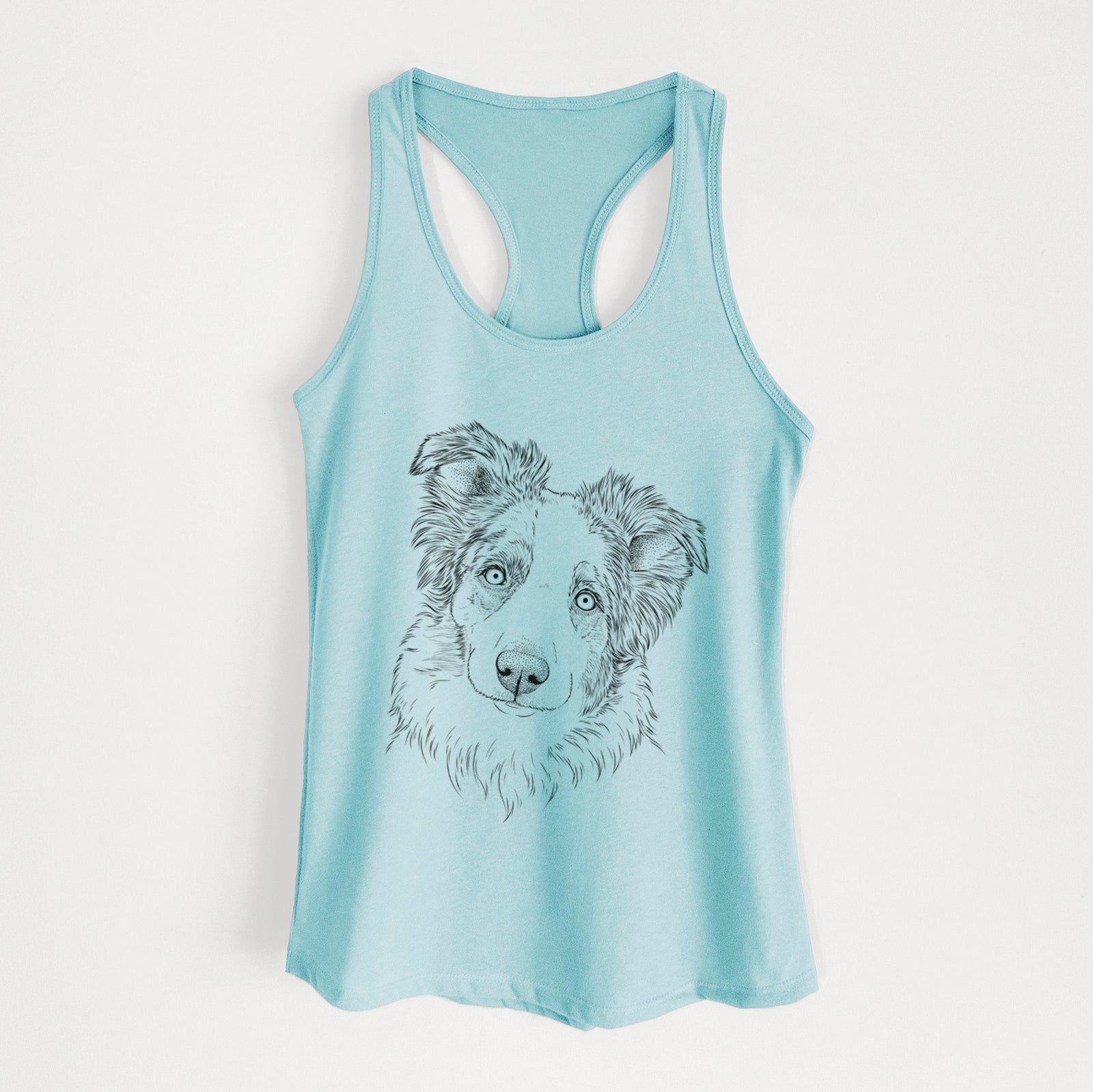 HoneyBee the Miniature Australian Shepherd - Women's Racerback Tanktop