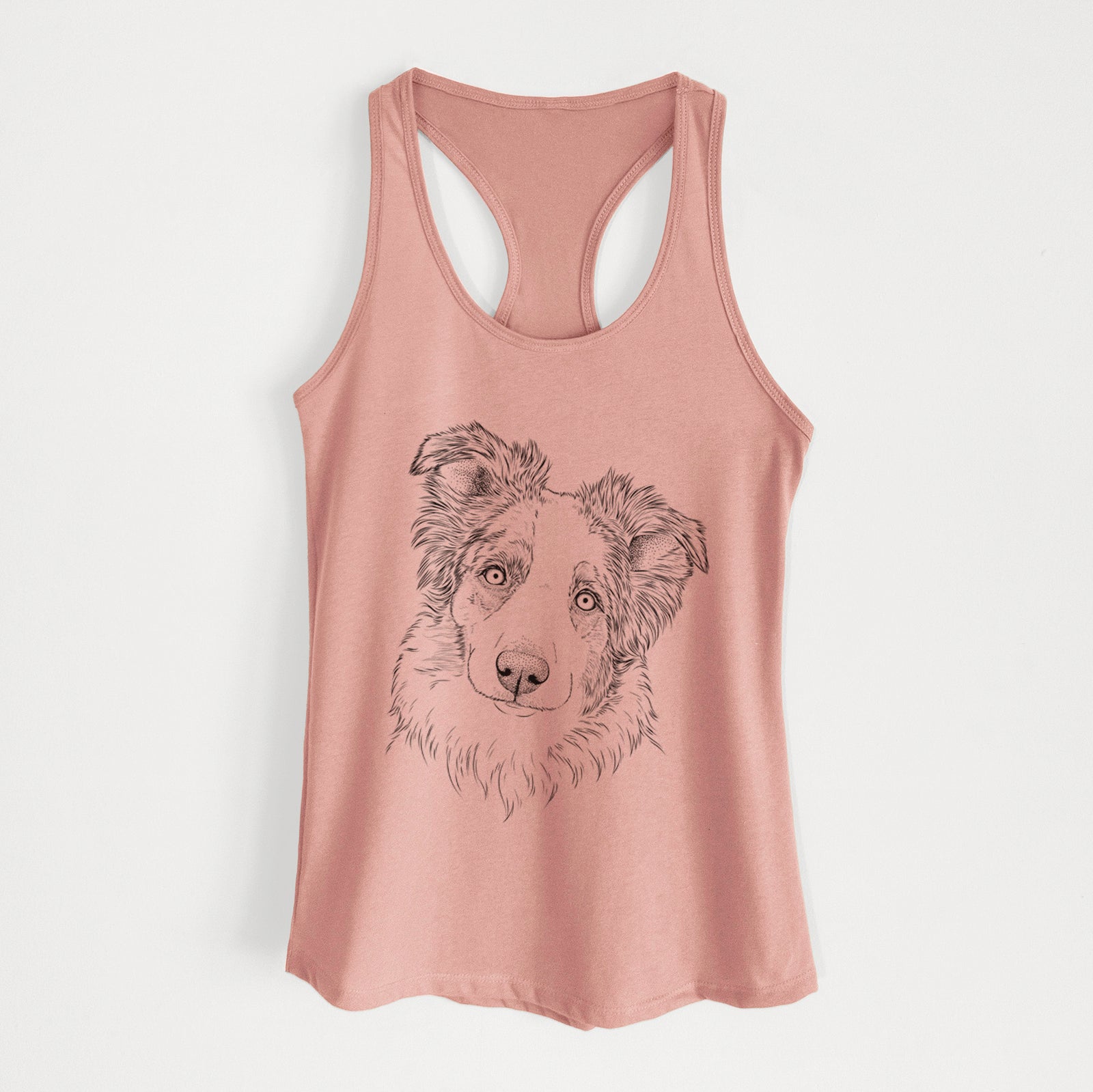 HoneyBee the Miniature Australian Shepherd - Women's Racerback Tanktop