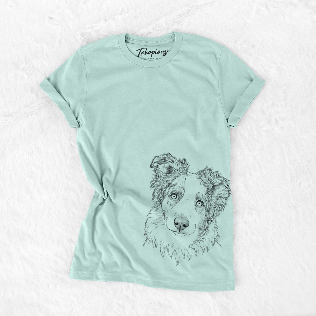 Bare HoneyBee the Miniature Australian Shepherd - Unisex Crewneck