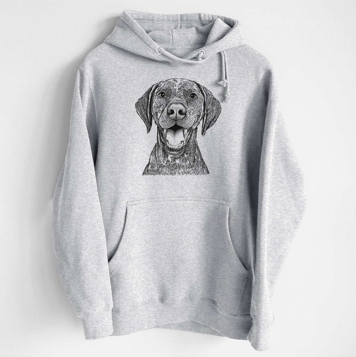 Hudson the German Shorthaired Pointer- Heavyweight Fleece Hoodie