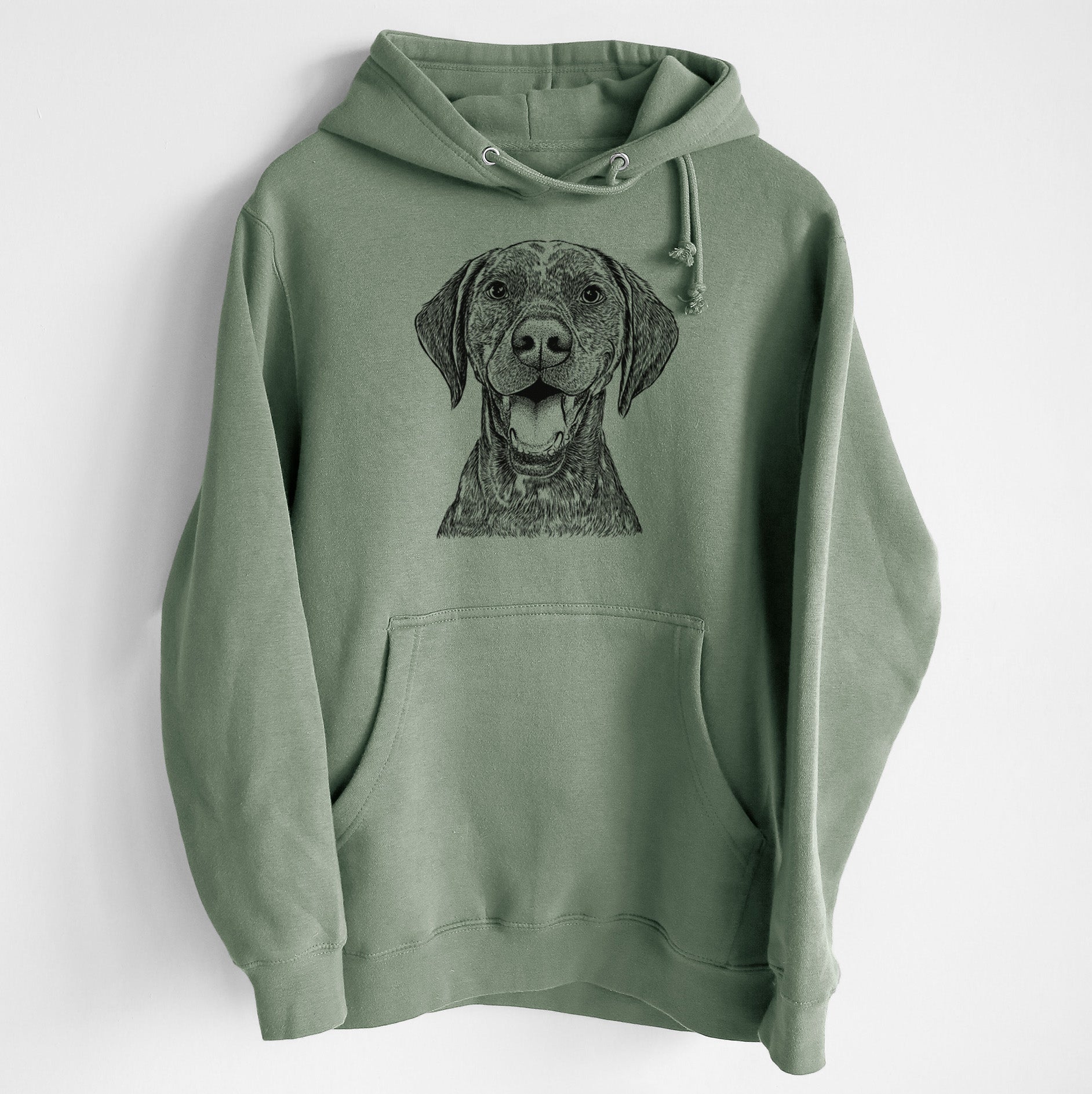 Hudson the German Shorthaired Pointer- Heavyweight Fleece Hoodie