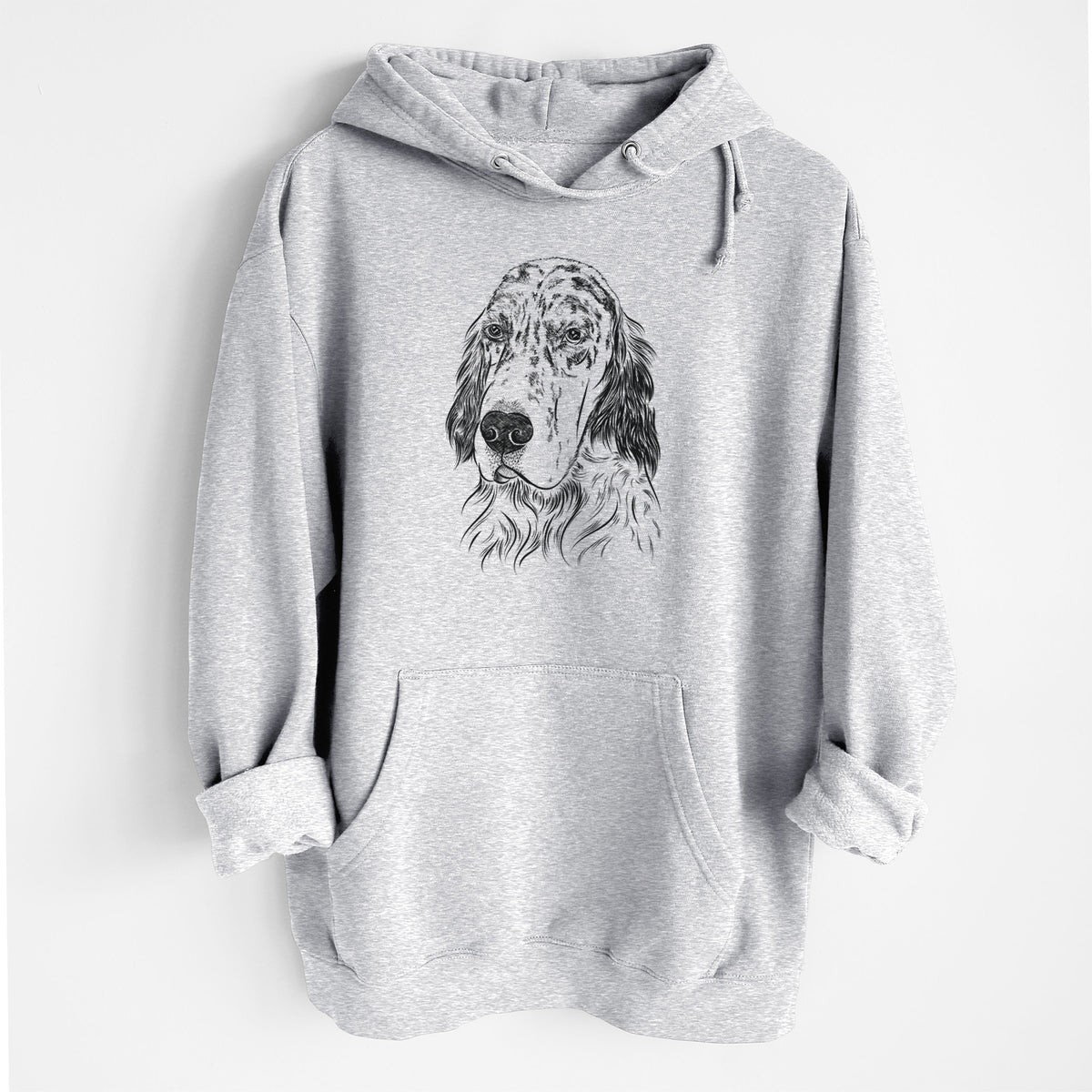 Hutch the English Setter- Heavyweight Fleece Hoodie